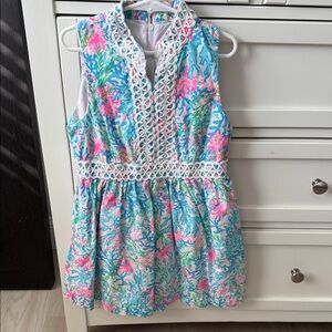 Lilly Pulitzer Pink and Blue Dress